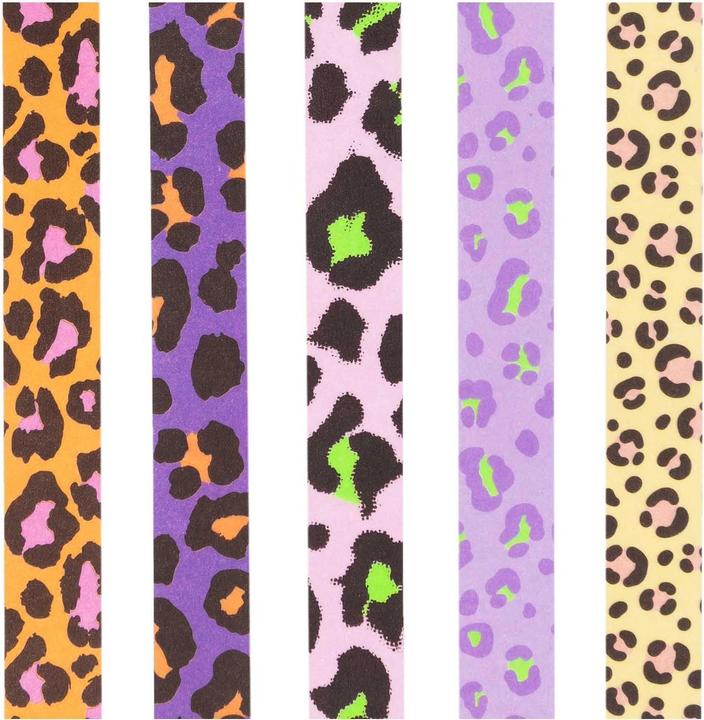 Image du produit Rico Design Washi Tape Leo 5 pièces, multicolore