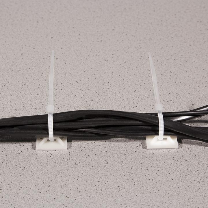 Produktbild LogiLink Kabelbinder Set 100 Stück, Länge: 100 mm, Stärke: 2,5 mm (Kunststoffkabelbinder, 100 mm, 100 Stk.)