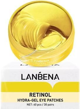 Image du produit Lanbena Hydragel Eye Patches with Retinol Hydrogel Eye Pads (Patchs pour les yeux avec rétinol)