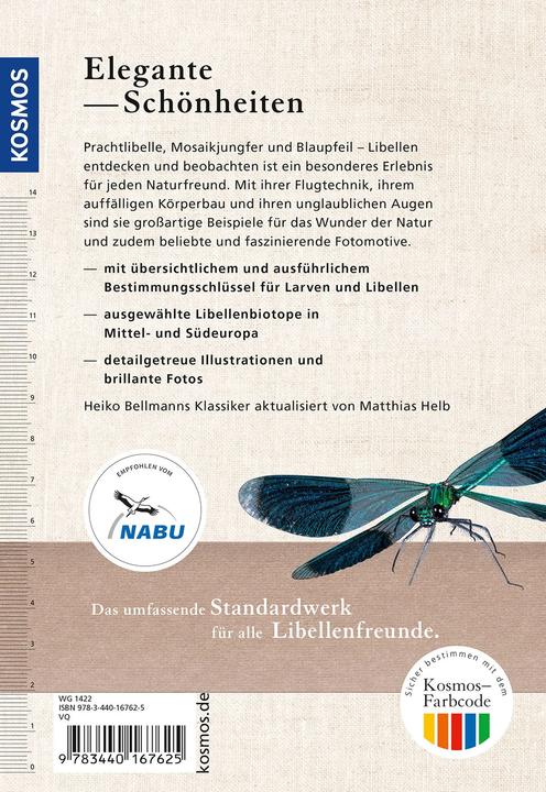 Produktbild Kosmos Der Libellenführer (Deutsch, Heiko Bellmann, Matthias Helb, 2022)