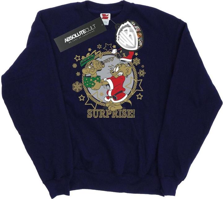Tom & Jerry Christmas Surprise Sweatshirt (L)