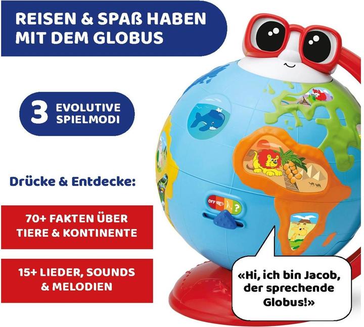 Produktbild Chicco Edu Globe, Pädagogischer Deutsch-Sprechender Globus, zum Lernen von Geografie, Musik, Wissens (Deutsch)