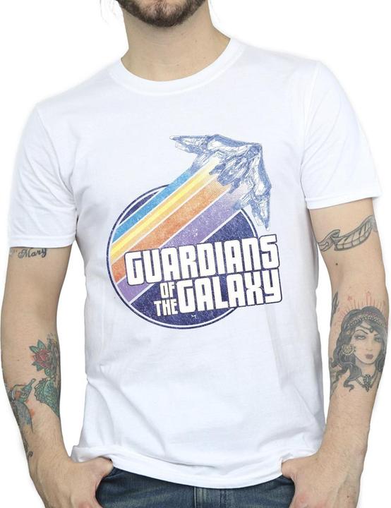 Immagine prodotto Guardians of the Galaxy Badge Rocket Maglietta Uomo (4XL)