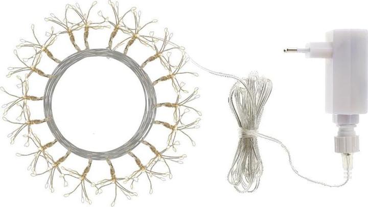 Actual product image Sirius LED light chain Angel Hair Nova, 192 LEDs, 2.4 m, silver (5.40 m)