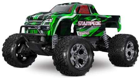 Image du produit Traxxas M.TRUCK STAMPEDE HD 1:10 2WD EP RTR GREEN BL-2s BRUSHLESS SANS chargeur et SANS accu (RTR Prêt à fonctionner)