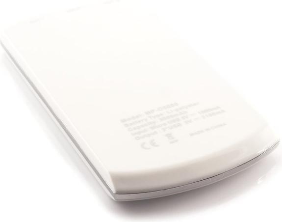 Actual product image Sunen Powerbank 5600 mAh Baltas (P5600W) (5600 mAh, 5 W, 20.72 Wh)
