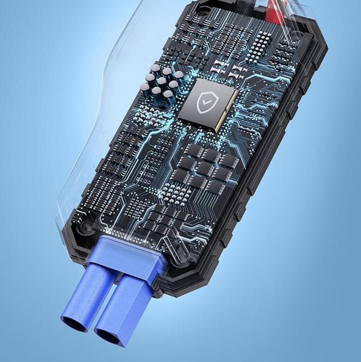 Produktbild Baseus Super Energy Car Jump Starter, 600A czarny (600 A, 3000 mAh)