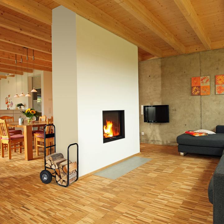 Produktbild Relaxdays Kaminholzwagen (52 x 59 x 108.5 cm)