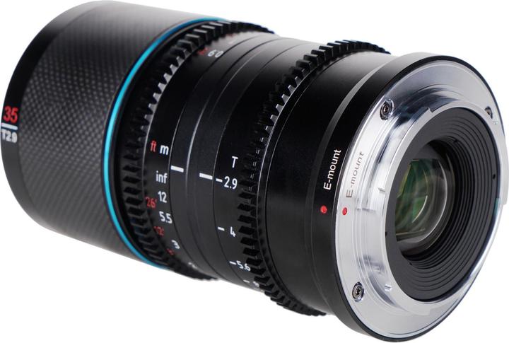 Produktbild Sirui Saturn 35mm T2.9 1.6x anamorphotes Carbon-Vollformat-Objektiv Canon RF R35B (Canon RF, Vollformat)