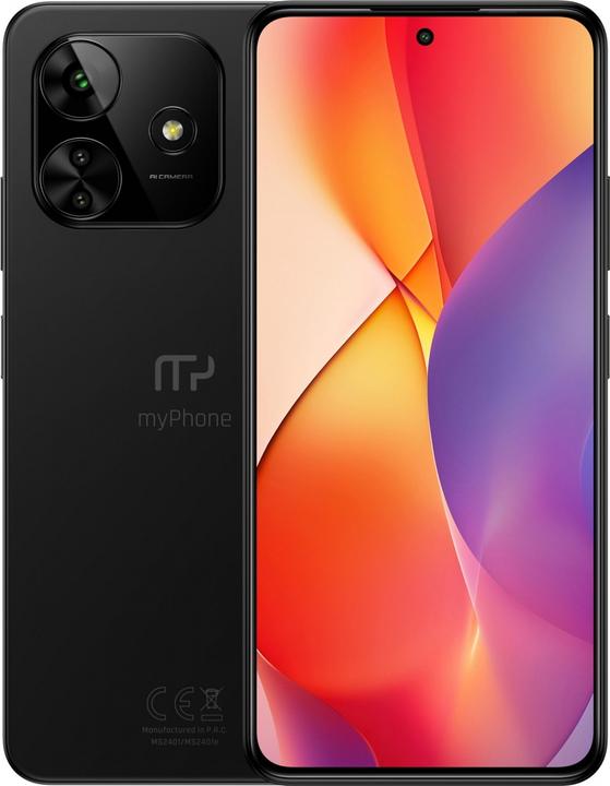 Myphone N23 | Plus | Cosmic black | 6.7 " | AMOLED | 1080 x 2412 pixels | Mediatek | G99 | Internal RAM 8 GB (256 GB, Cosmic Black, 6.70", Dual SIM, 64 Mpx)