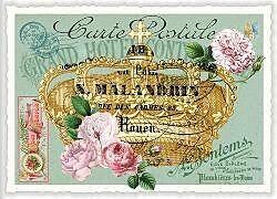Actual product image Edition Tausendschön Postkarte. Sweet Memories / Krone / Quer / Blanko
