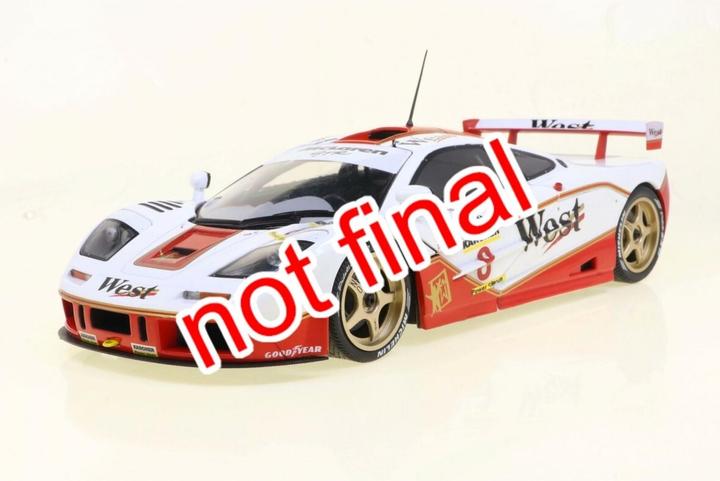 Produktbild Solido 1:18 McLaren F1 GTR BPR GT #8 weiss