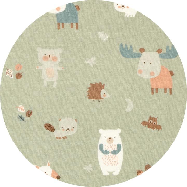 Actual product image Alvi Baby summer sleeping bag Molton Baby Forest 70 cm (70 cm, 0.5 TOG, Summer)