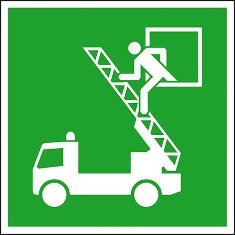 Energy Label Magni Format 4044589368362 - Rescue hatch, aluminium, oblong, 200 x 200