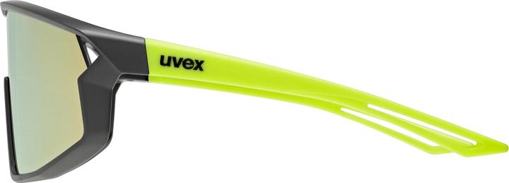 Uvex Sports Skyryse jr. (Black yellow mat, Mirror Yellow)