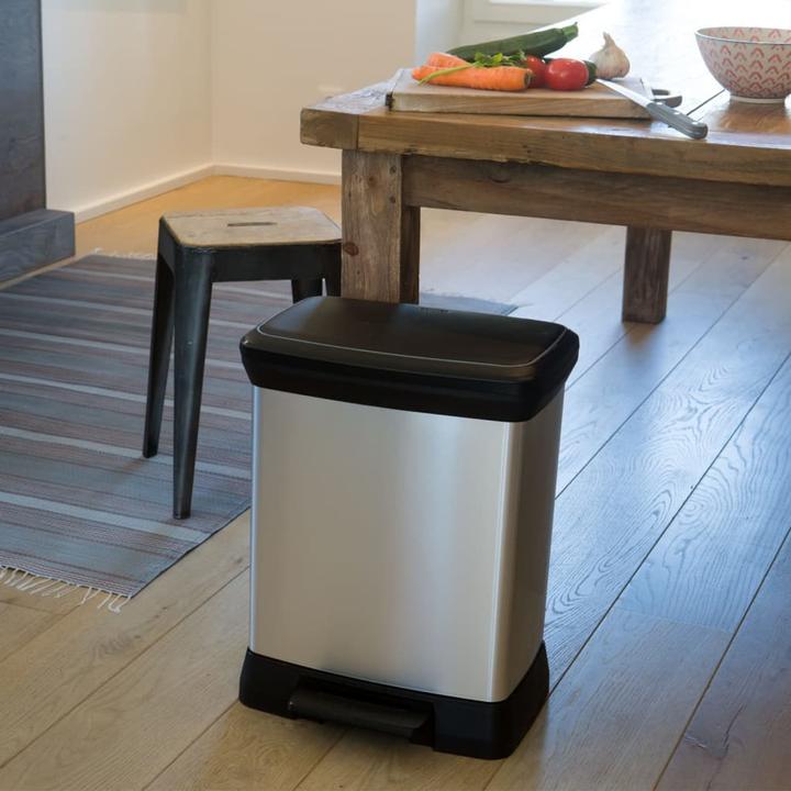 Immagine prodotto Curver Metallic Deco Bin 30L Mülleimer (30 l)