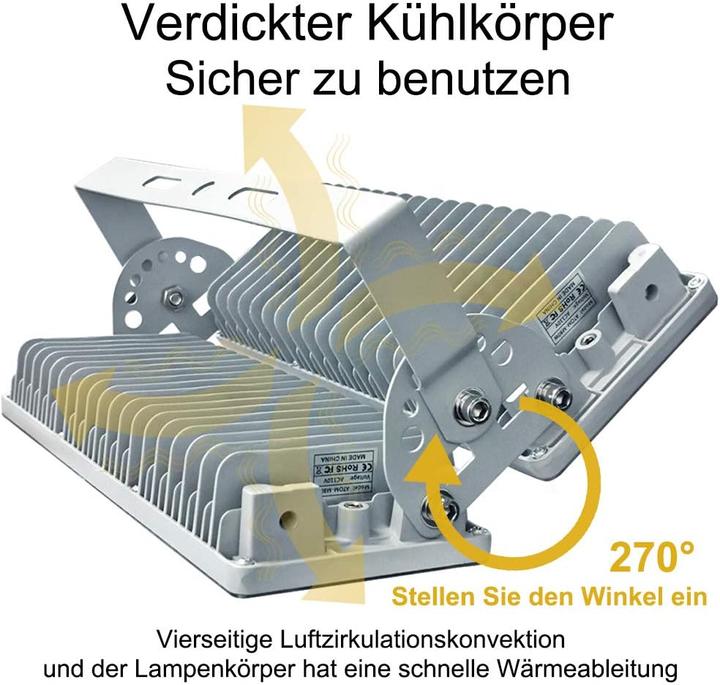 Produktbild Rugging LED Strahler, 200W, IP67 (20000 lm, IP67)