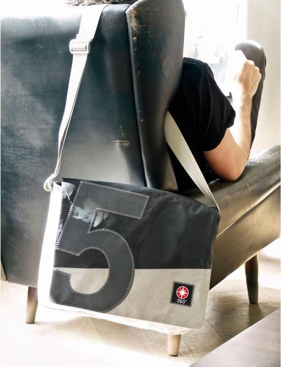 Immagine prodotto 360Grad Laptoptasche 15 Zoll, Messenger-Bag, Barkasse