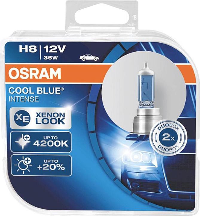 Actual product image Osram 4062172387750 Halogen bulb COOL BLUE® INTENSE H8 35 W 12 V (H8)
