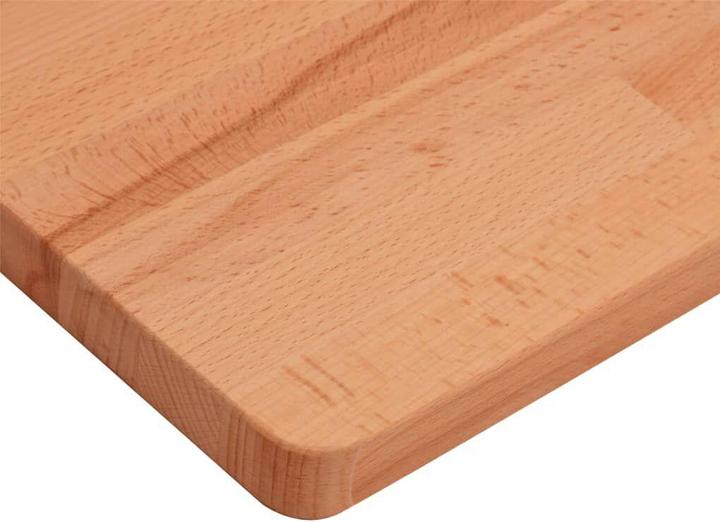 Actual product image VidaXL Tischplatte 100x60x2,5 cm Rechteckig Massivholz (100 x 60 x 2.5 cm)