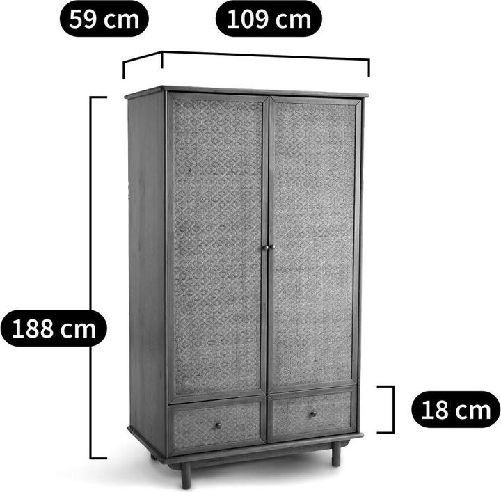 Image du produit La Redoute Interieurs Orient (109 x 59 x 188 cm)
