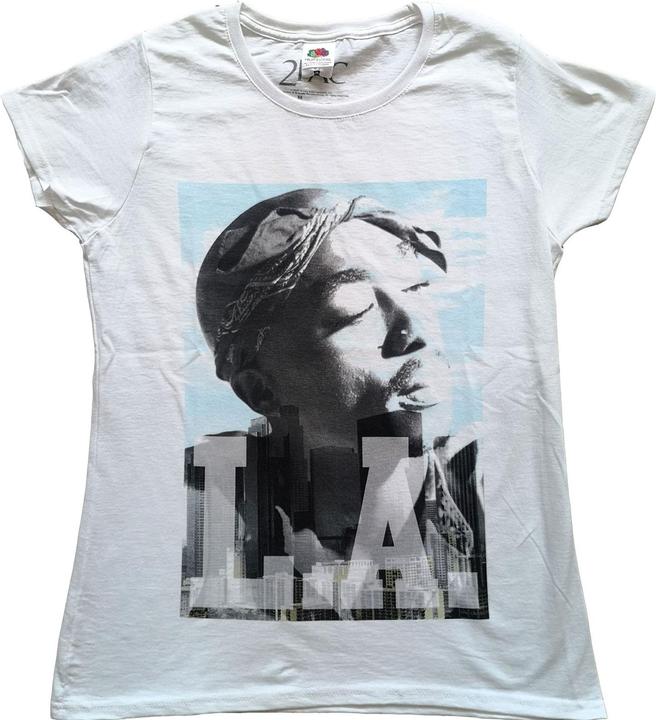 Actual product image Tupac LA Skyline (Girlie) (XS)