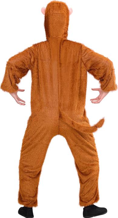 Produktbild Widmann Erwachsenenkostüm Affe Funny Overall mit Kapuze braun Grösse M/L (M, L)