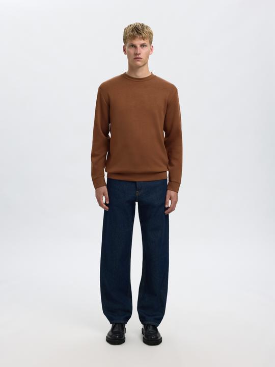 Actual product image Selected Homme Slhemanuel Soft Crew Neck Sweat Noos (M)