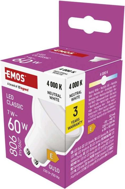 Produktbild Emos Classic (GU10, 7 W, 806 lm, 1 x, E)