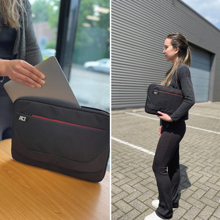 Actual product image Suburb Laptop Sleeve 14.1", made from recycled plastic bottles (14.10", Universal)