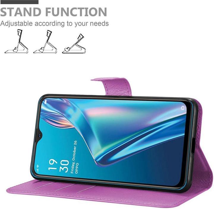 Image du produit Cadorabo Book avec fonction stand Cover (Oppo A12)