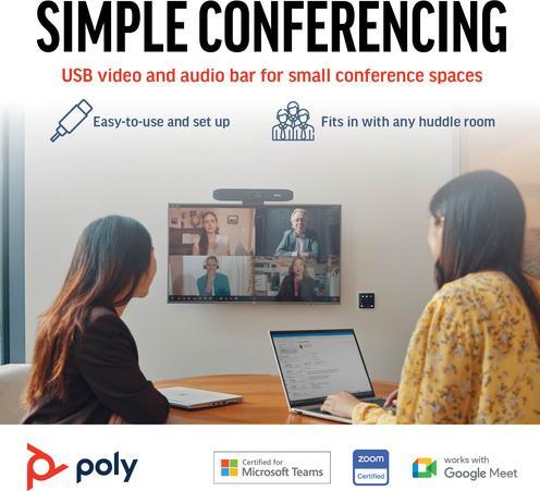 Produktbild Poly Studio R30 USB Video Bar