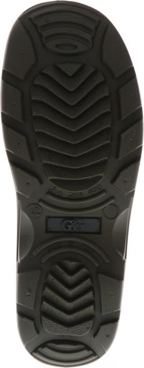 Produktbild G&G Damen Herren gefütterte Gummistiefel Winterstiefel Regenschuhe anthrazit (42)
