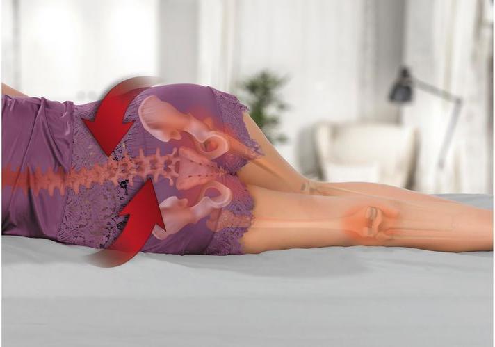 Actual product image Maxxmee Sleeping pillow for side sleepers (25 x 24 cm)