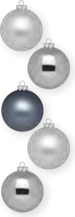 Produktbild Inge’s Glas Christmas Decor Hazy (24 -teilig)