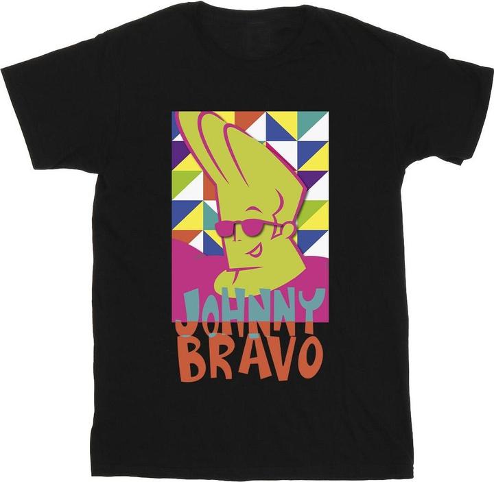 Produktbild Johnny Bravo Multi Triangles Pop Art TShirt (4XL)