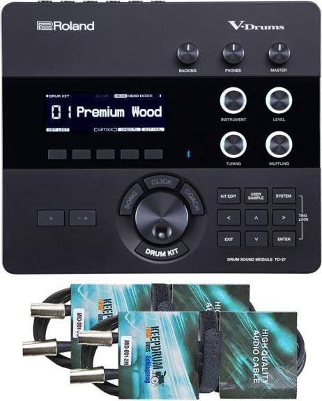 Produktbild Roland TD-27 E-Drum Sound Modul mit 2x MIDI-Kabel