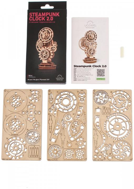 Produktbild Swissgames-Spiele HORLOGE STEAMPUNK (FR-DE-EN-POL-ES-UKR) (Multilingual)