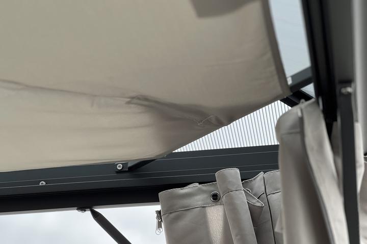 Image du produit Leco Voile de protection solaire pour pavillon professionnel (365 cm, 300 cm)