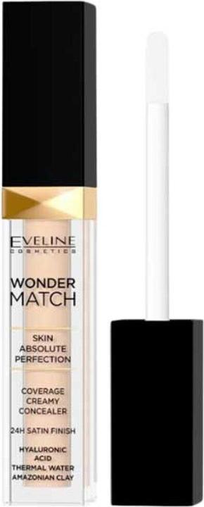 Eveline Wonder Match Liquid Concealer 01 Light 7Ml