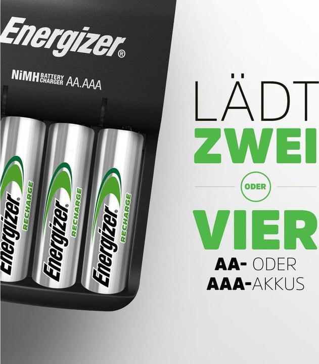 Immagine prodotto Energizer Base (1 pz., AAA, AA, 1300 mAh, Batteria + Caricabatterie)