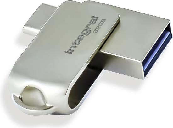 Actual product image USB 3.0 Drive 360-C 32GB sb (32 GB, USB-A, USB-C)