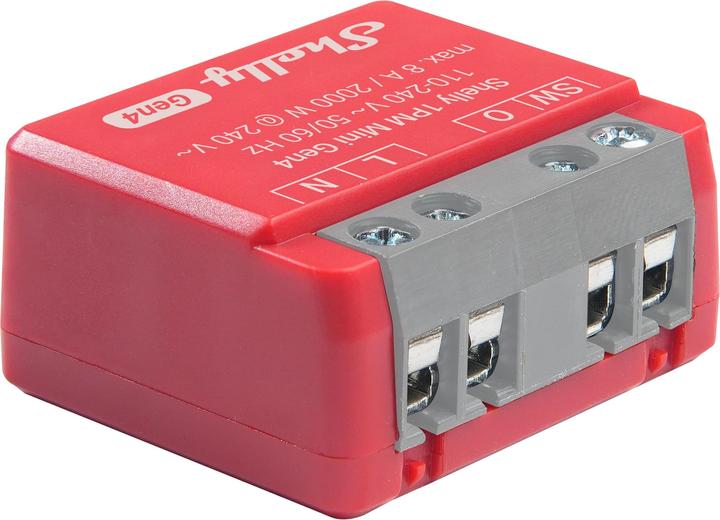 Produktbild Shelly 1PM Mini Gen4 (Schaltaktor)