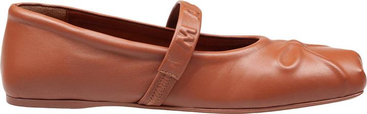 Actual product image Marni mary jane shoes in leather with embossed bow (39)