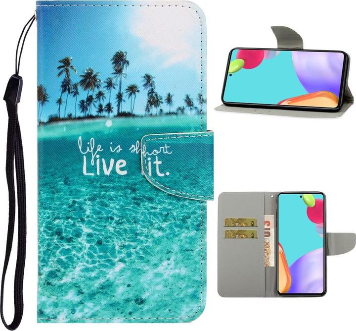 Image du produit Cover-Discount Galaxy A52 - Housse en cuir mer (Samsung Galaxy A52s 5G, Samsung Galaxy A52 5G, Samsung Galaxy A52)
