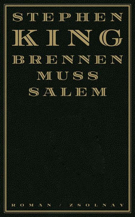 Produktbild Brennen muss Salem (Deutsch, Stephen King, 2006)