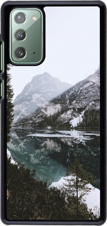 Actual product image PhoneLook Cover Winter 22 snowy mountain and lake (Samsung Galaxy Note 20)
