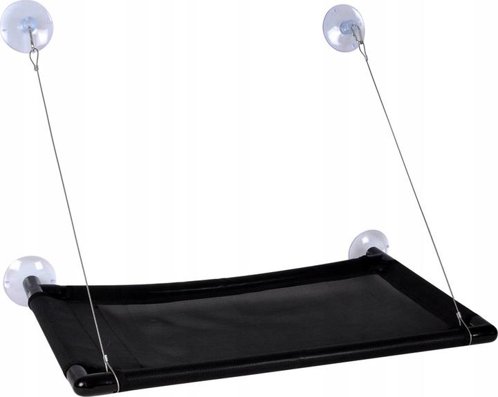 Lola Toys window hammock 66*36cm polyester black
