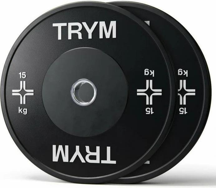 Trym Training Bumper Plate Set of 2x15kg (2 x 15 kg)