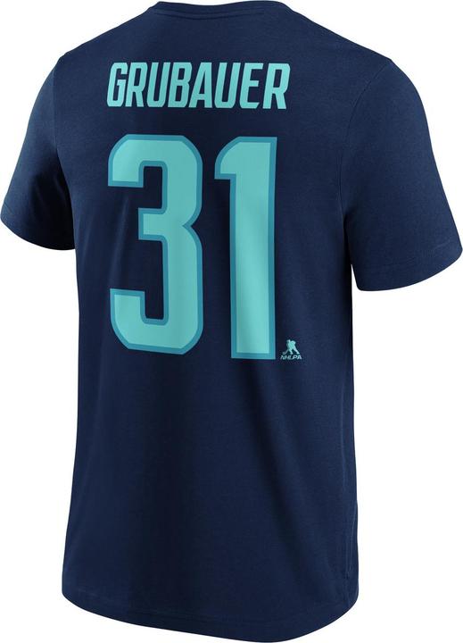 Actual product image Fanatics Seattle Kraken N&N Graphic T-Shirt Grubauer 31 L (L)